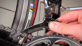 Tips For Setting Up And Adjusting Shimano R5801 7000 8000 And 9100 Front Derailleurs [upl. by Mattox729]