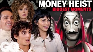 The Cast of Money Heist Breaks Down the Shows Biggest Moments  GQ [upl. by Orms904]