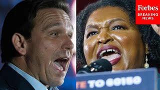 This Is Just The Truth DeSantis Goes Off On Stacey Abrams New York [upl. by Elbring]