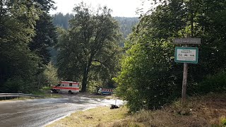 Motorradunfall L151 Todtmoos Liveberichterstattung 12072019 [upl. by Ozneral]