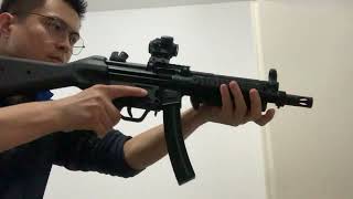 mp5 CO2 6mm SR5 SRC airsoft [upl. by Nnaytsirk492]