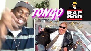 TONGO  RAP GOD estreno mundial REACTION [upl. by Attenna]