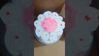 ଆଜି ର order🍰🎂🧿cakedecoration cakeshorts trending shortvideo [upl. by Llednek]