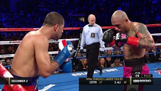 HBO Boxings Best 2017 Cotto vs Ali [upl. by Enyalb]