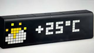 Hard Reset LaMetric TIME WiFi Clock [upl. by Enelrac515]