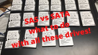 SAS vs SATA  what to do with all these drives [upl. by Jedidiah]