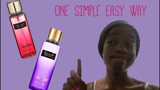 HOW TO OPEN VICTORIA’S SECRET PERFUME BOTTLEEASY [upl. by Kihtrak]