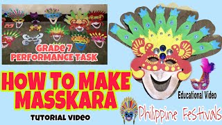 How To Make Masskara  Tutorial Video  Bryl Caballero [upl. by Aniret]