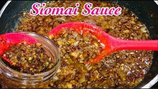 SIOMAI SAUCE  GARLIC CHILI SAUCE  EASY SIOMAI SAUCE [upl. by Slavin851]