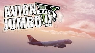 GTA V  Policías Tiburones y Aviones JUMBO  Grand Theft Auto 5 [upl. by Maryrose428]