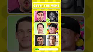 Guess The Meme  I Show Speed Flipe Neto Ronaldo John Cena Unspeakable guess meme song quiz [upl. by Ahsauqram481]