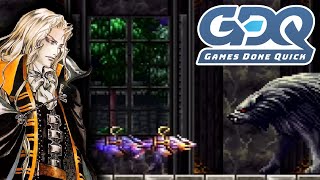 Castlevania SotN Randomizer Speedrun at SGDQ 2023 [upl. by Phelia]