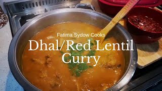 DHAL RED LENTIL CURRY [upl. by Boycey]