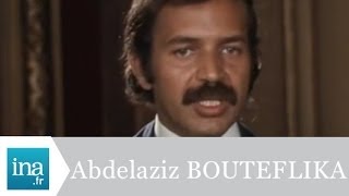 Abdelaziz Bouteflika quotles relations entre la France et lAlgérie en 1973quot  Archive INA [upl. by Weinert937]