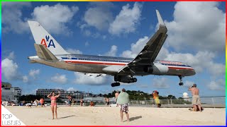 TOP 10 GEVAARLIJKSTE LANDINGSBANEN TER WERELD 🛫✈ [upl. by Dorca]