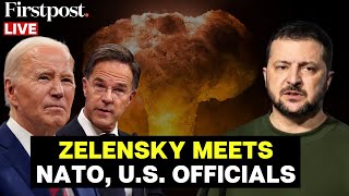 Russia Ukraine War LIVE Zelensky Meets US NATO Allies Before Trumps Inauguration [upl. by Nadya]