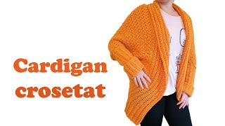 Cardigan crosetat [upl. by Hanley328]