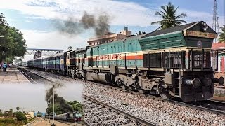 Smoking ALCO Vs Smoking EMD Crazy Acceleration [upl. by Ahseniuq]