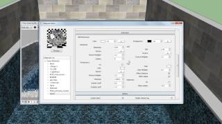 Art Project  Textura água com VRay e SketchUP Reupado [upl. by Eecak]