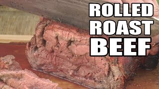 How to grill Rolled Roast Beef  Recipe [upl. by Lativa]