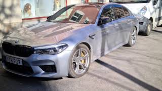 Gorgeous BMW M5 Competition Individual Rhodonite Silver 8k [upl. by Adnert]