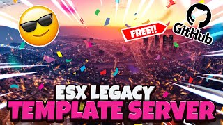 FiveM ESX Legacy Template Server FREE  FERTIGER SERVER  FiveM Server einrichten amp erstellen [upl. by Aber33]