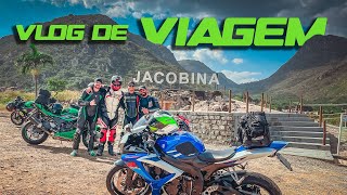 VIAJEI 350KM PARA JACOBINABA  MOTOVLOG [upl. by Euqinmod553]