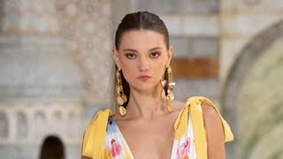 GEORGES HOBEIKA  SPRING SUMMER 2022 [upl. by Mik459]