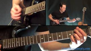 Highway To Hell Guitar Lesson Pt1  ACDC  All Riffs [upl. by Ashlee875]