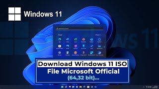 How To Download Windows 11 ISO File Microsoft Official 6432 bit [upl. by Benny]