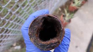 Kitchen Sink Drain Line Repair Broken Galvanized Pipe [upl. by Erland]