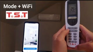 How to connect WiFi to TOSOT Air Conditioner Application GREE [upl. by Ennaesor]