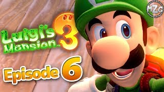 King MacFrights Boss 6F Castle MacFrights  Luigis Mansion 3 Gameplay Walkthrough Part 6 [upl. by Notneiuq250]