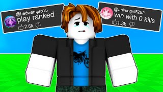 My Journey To Beat Roblox Bedwars 3 [upl. by Natsud379]