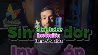 Simulador inversión virtual bancolombia 😎 [upl. by Aihsoem]