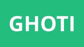 How To Pronounce Ghoti  Pronunciation Academy [upl. by Ydda]