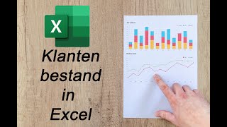 Hoe maak je een klantenbestand in Excel Tutorial Nederlands [upl. by Audry690]