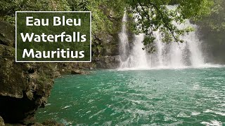 Hiking Review  Eau Bleu Waterfalls Mauritius [upl. by Ahtis358]