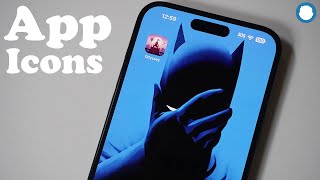 How To Change App Icons On Iphone 15 Plus  Pro Max  IOS 17 [upl. by Gideon498]