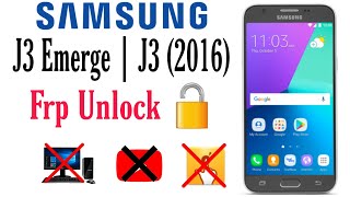 Samsung J3 Emerge FRP Bypass Without Pc  Samsung J3 Emerge SMJ327P Google Account Unlock 2023 [upl. by Annayak]