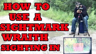 How To Use A Sightmark Wraith  Sighting In To Your Rifle [upl. by Adigirb]