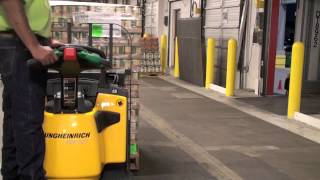 Jungheinrich ECR 327336 Electric EndRider Pallet Trucks [upl. by Tilly]