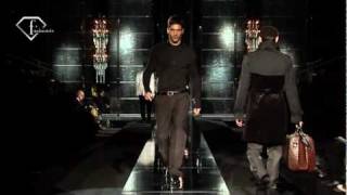 fashiontv  FTVcom  MILAN MAN FW 200910 DOLCE amp GABBANA [upl. by Mandi120]