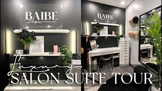 LUXURY SALON SUITE TOUR w LINKS  Amazon and Ikea Finds  Baili Nicole  The Baibe Experience [upl. by Artemed]