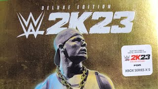 WWE 2K23 Deluxe Edition Unboxing [upl. by Benedicta]