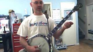 LOTW  Banjo lessons Alternate tunings  D tuning Part 1 [upl. by Kahlil]