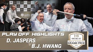 Hotel Inter burgo Wonju W3GP 2021 PlayOff Final  Dick JASPERS NED vs HWANG Bong Joo KOR HL [upl. by Enitram356]