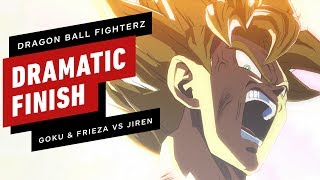 Dragon Ball FighterZ  Jiren vs Goku and Frieza Dramatic Finish [upl. by Pickar]