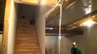 DIY Basement Stairway Ideas [upl. by Hillman]