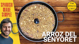 Arroz del Senyoret  Naked seafood paella [upl. by Nospmas]